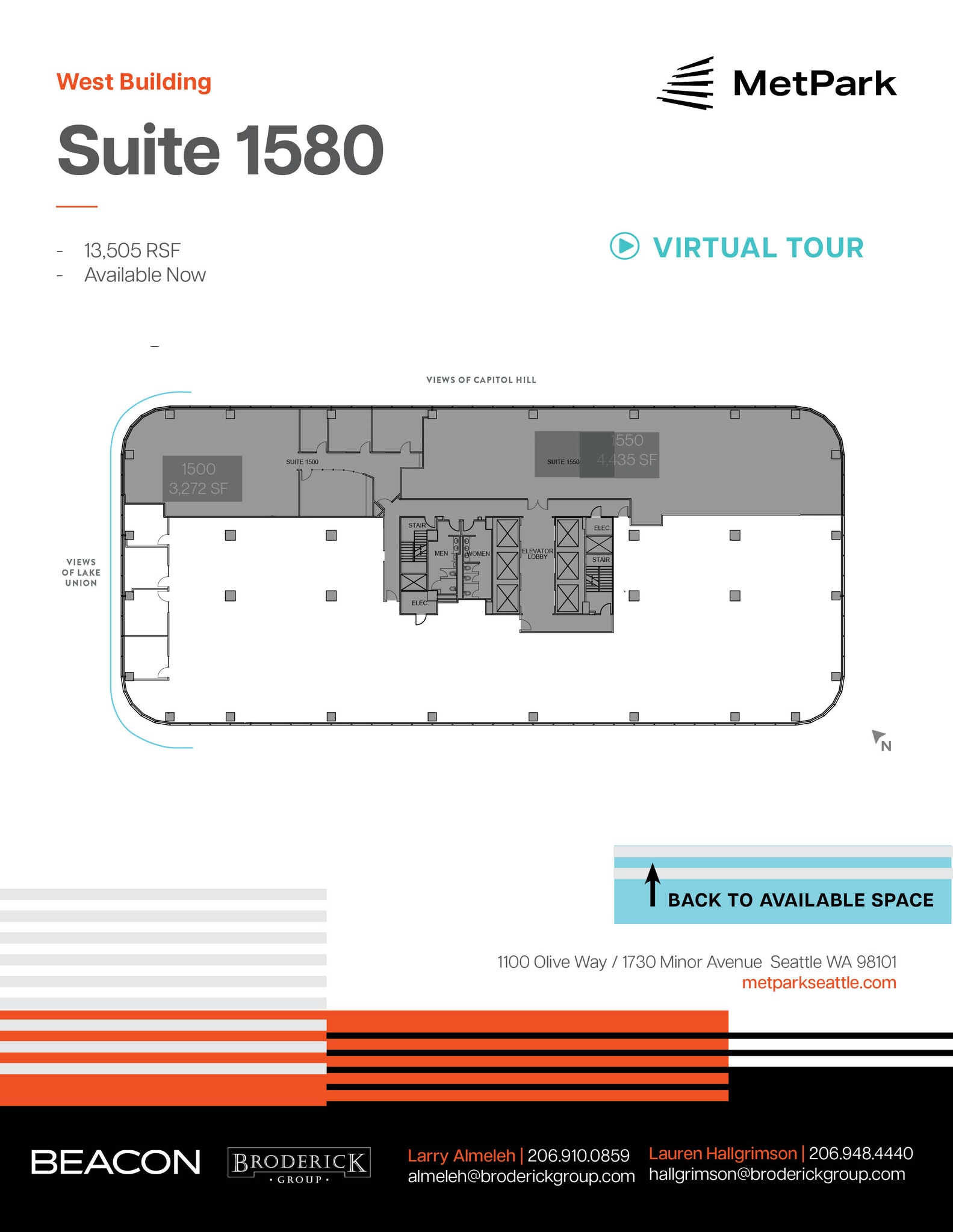 1100 Olive Way, Seattle, WA for lease Floor Plan- Image 1 of 1