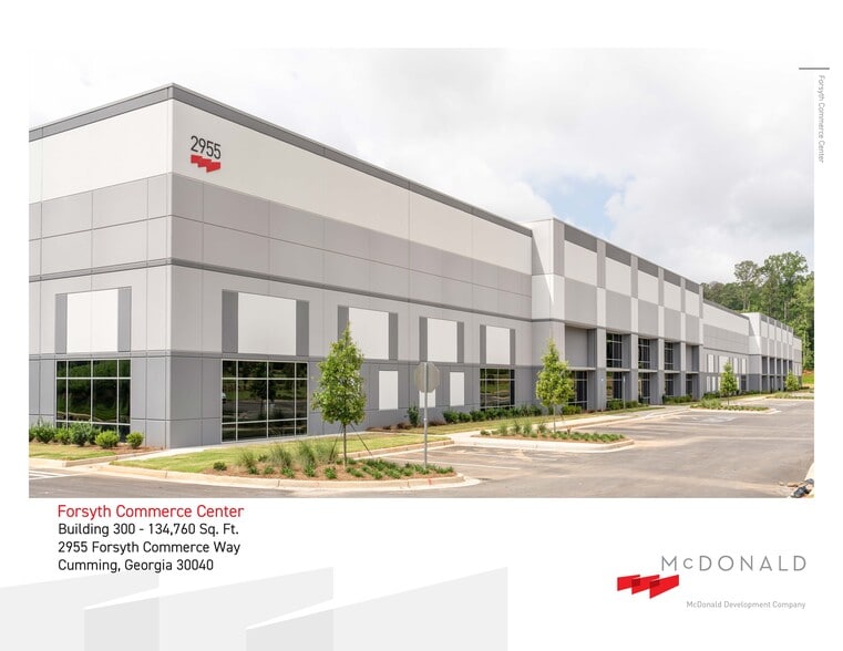2955 Forsyth Commerce Way, Cumming, GA for lease - Building Photo - Image 1 of 3