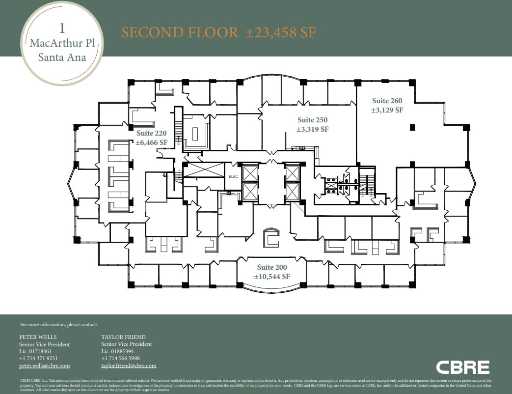 1 MacArthur Pl, Santa Ana, CA for lease Floor Plan- Image 1 of 1