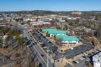 10310 W Markham St, Little Rock, AR - AERIAL  map view