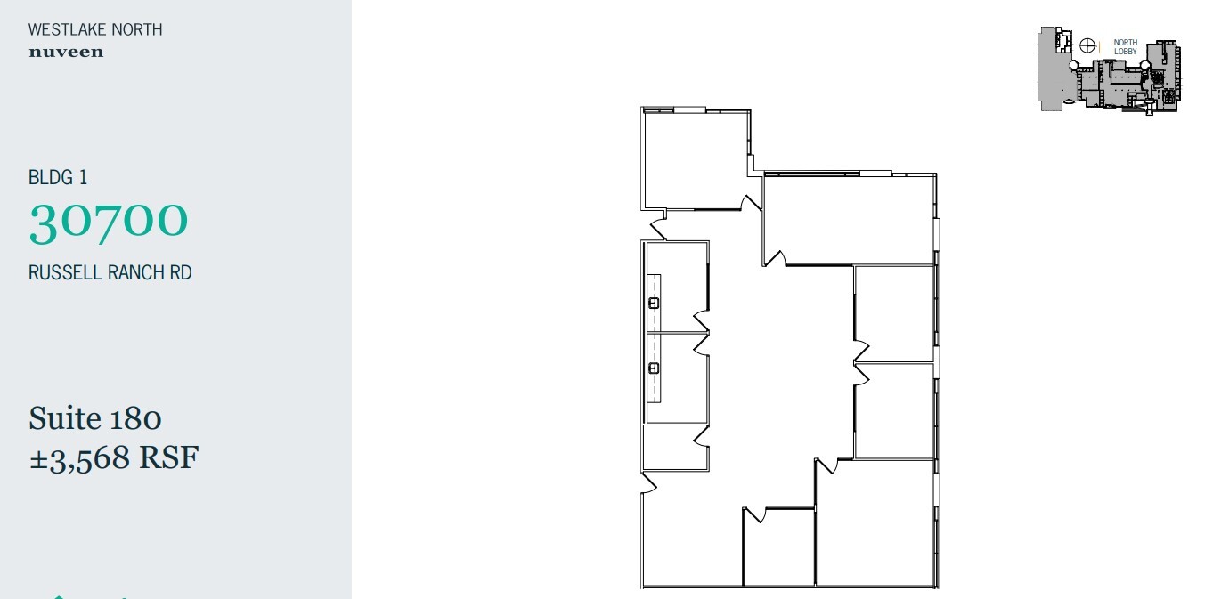 30700 Russell Ranch Rd, Westlake Village, CA for lease Floor Plan- Image 1 of 1