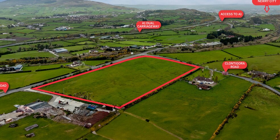 Dublin Rd, Newry for sale - Aerial - Image 1 of 2