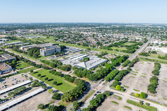 5800 N Course Dr, Houston, TX - aerial  map view