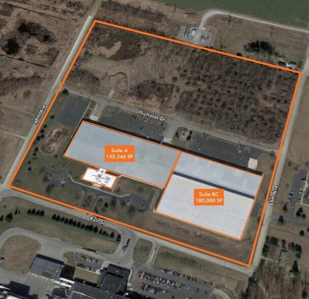 11700 48th Ave, Allendale, MI for sale - Aerial - Image 1 of 1