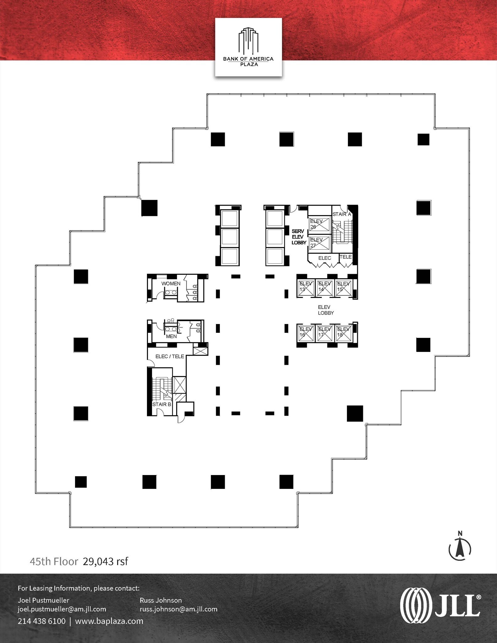 901 Main St, Dallas, TX for lease Floor Plan- Image 1 of 1