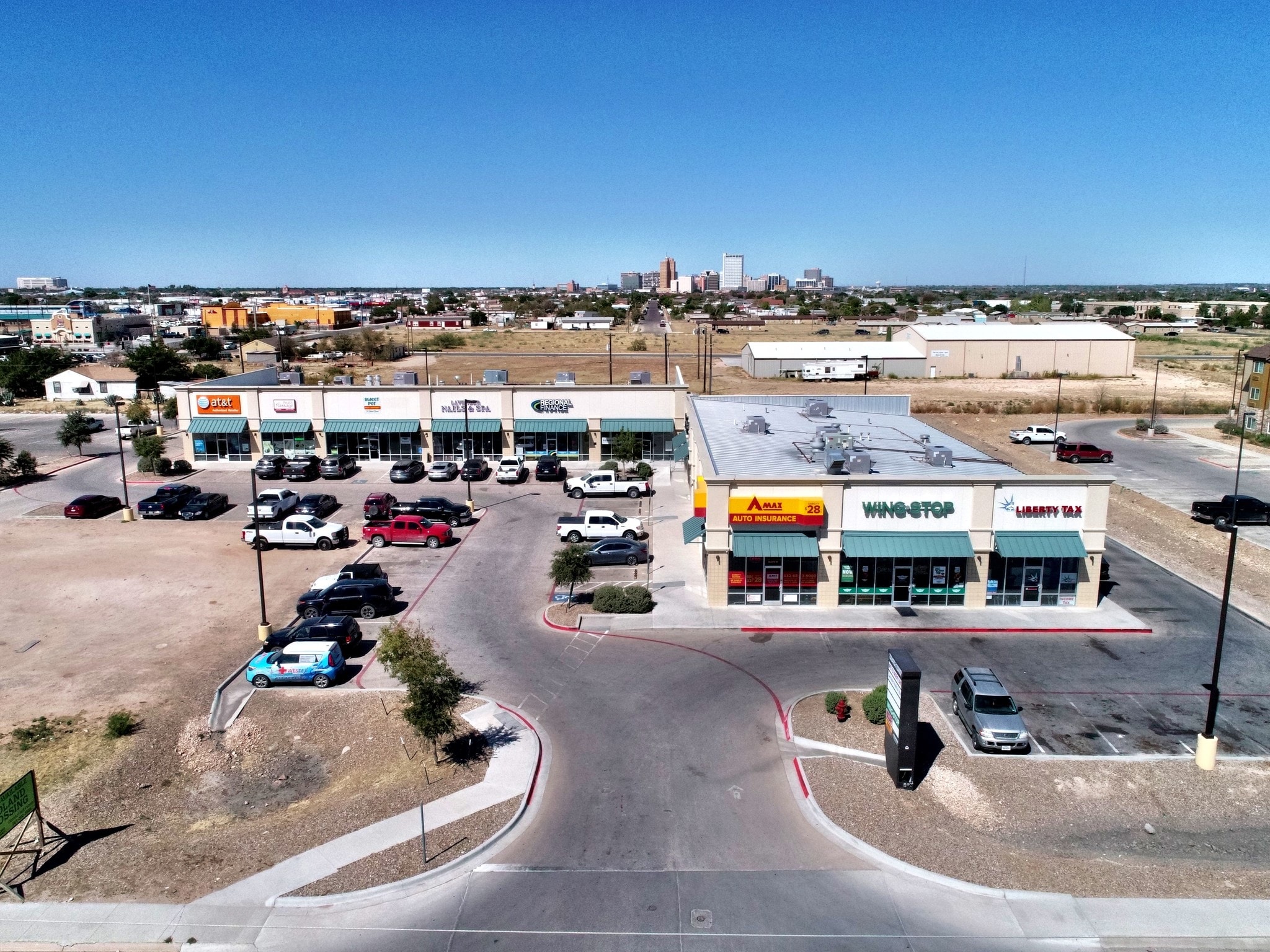 210 W Longview Ave, Midland, TX for lease Aerial- Image 1 of 14
