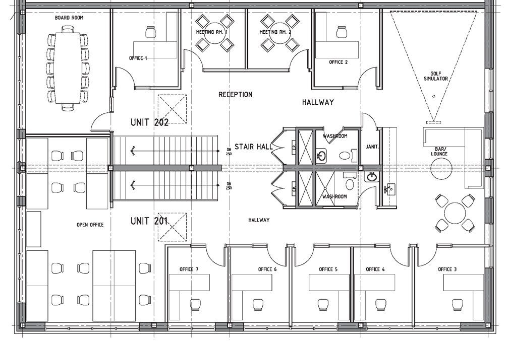 41 Industrial St, Toronto, ON M4G 1Z2 - Unit 201-202 - - Floor Plan - Image 1 of 1
