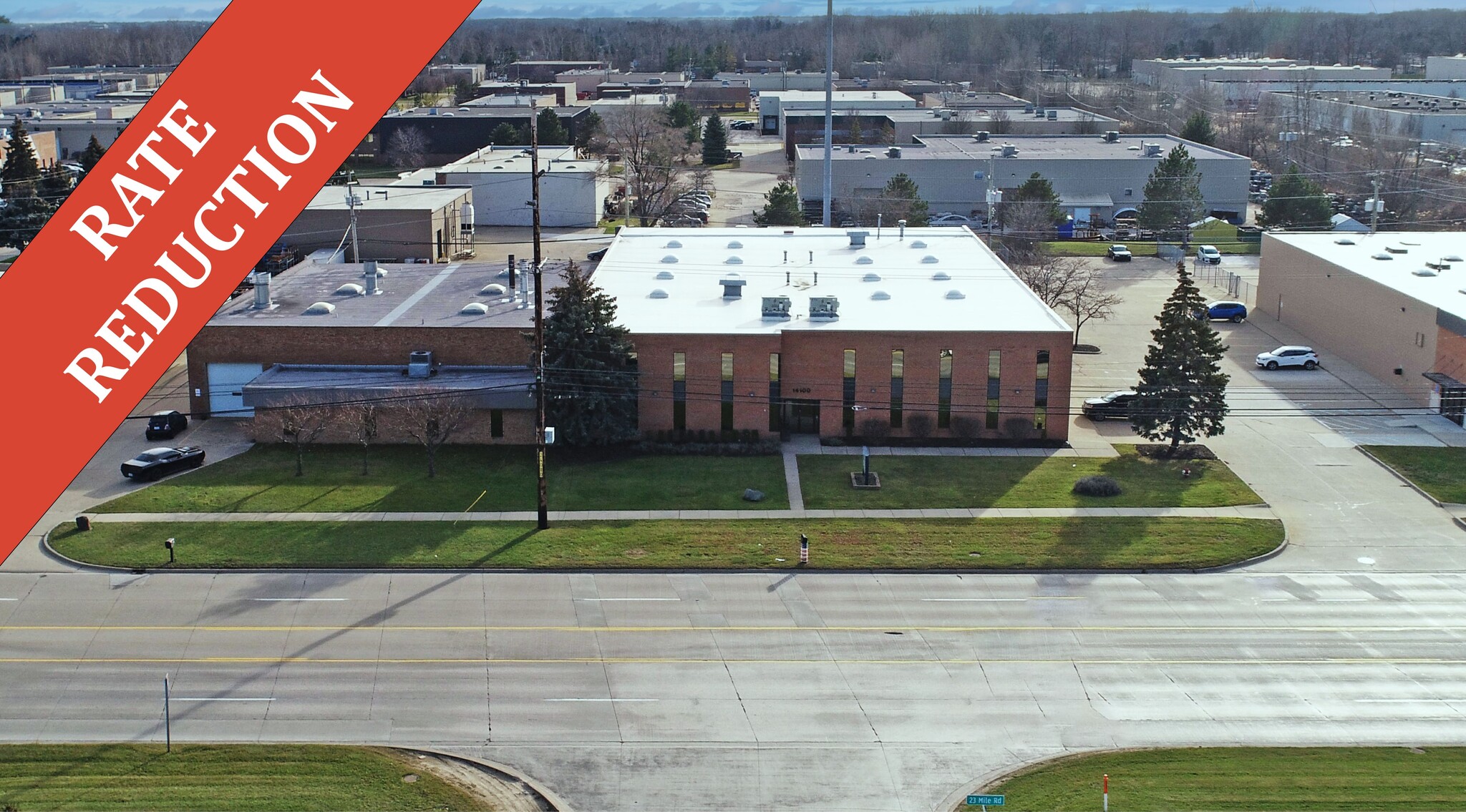 14100 23 Mile Rd, Shelby Township, MI for lease Building Photo- Image 1 of 3