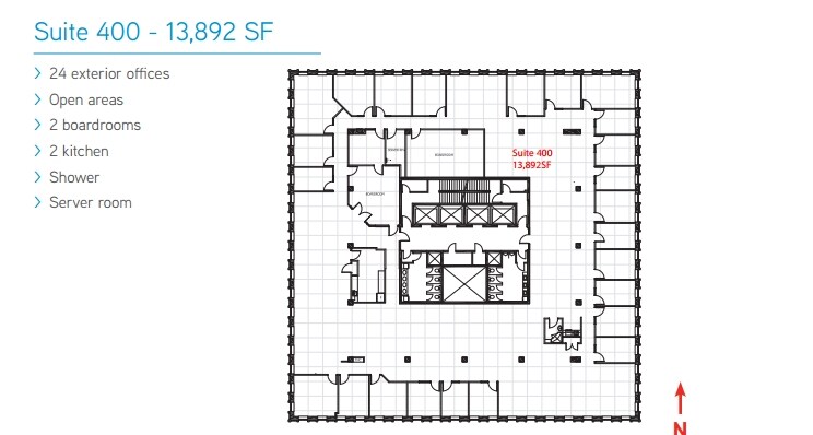 400 5th Ave SW, Calgary, AB for lease Floor Plan- Image 1 of 1