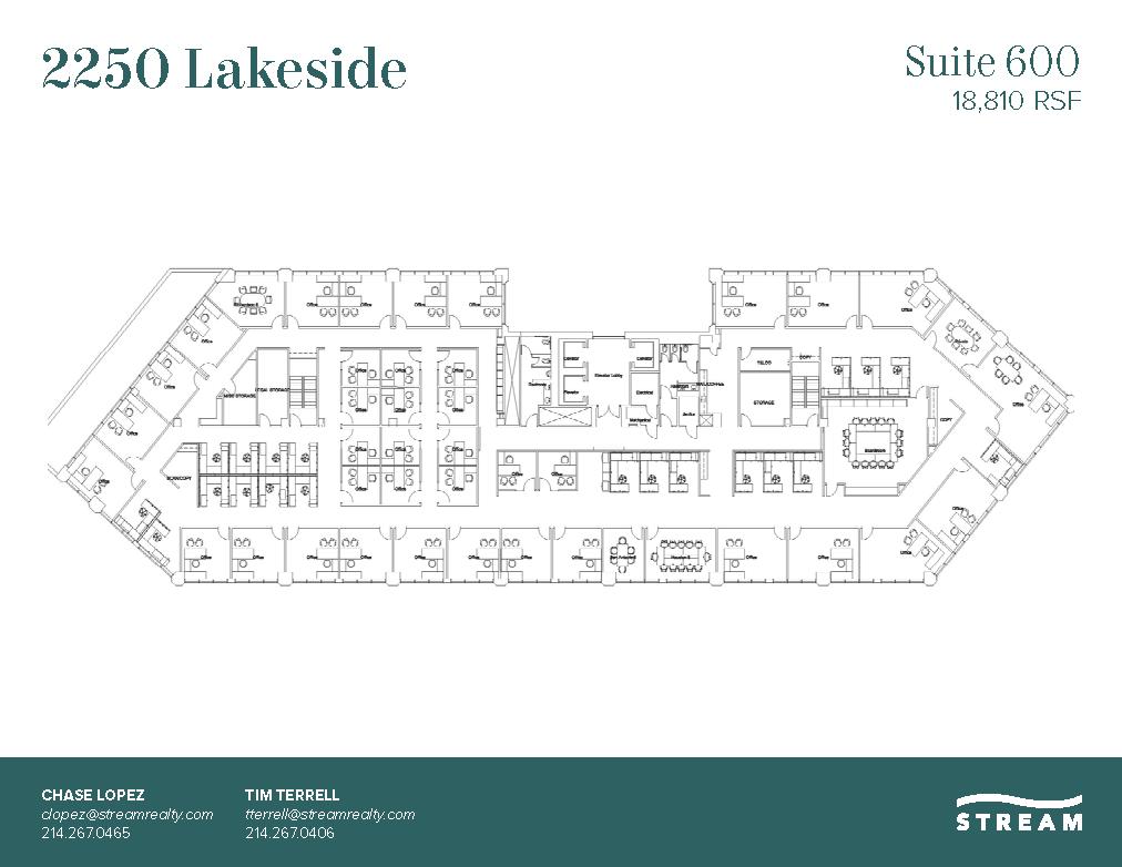 2250 Lakeside Blvd, Richardson, TX for lease Floor Plan- Image 1 of 1