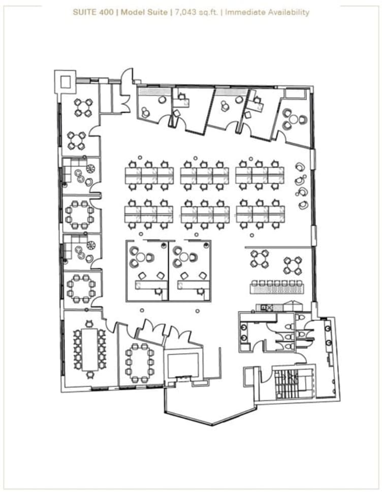 510 Front St W, Toronto, ON for lease Floor Plan- Image 1 of 1
