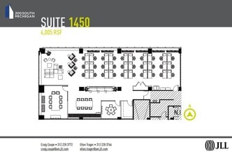 200 S Michigan Ave, Chicago, IL for lease Floor Plan- Image 1 of 1