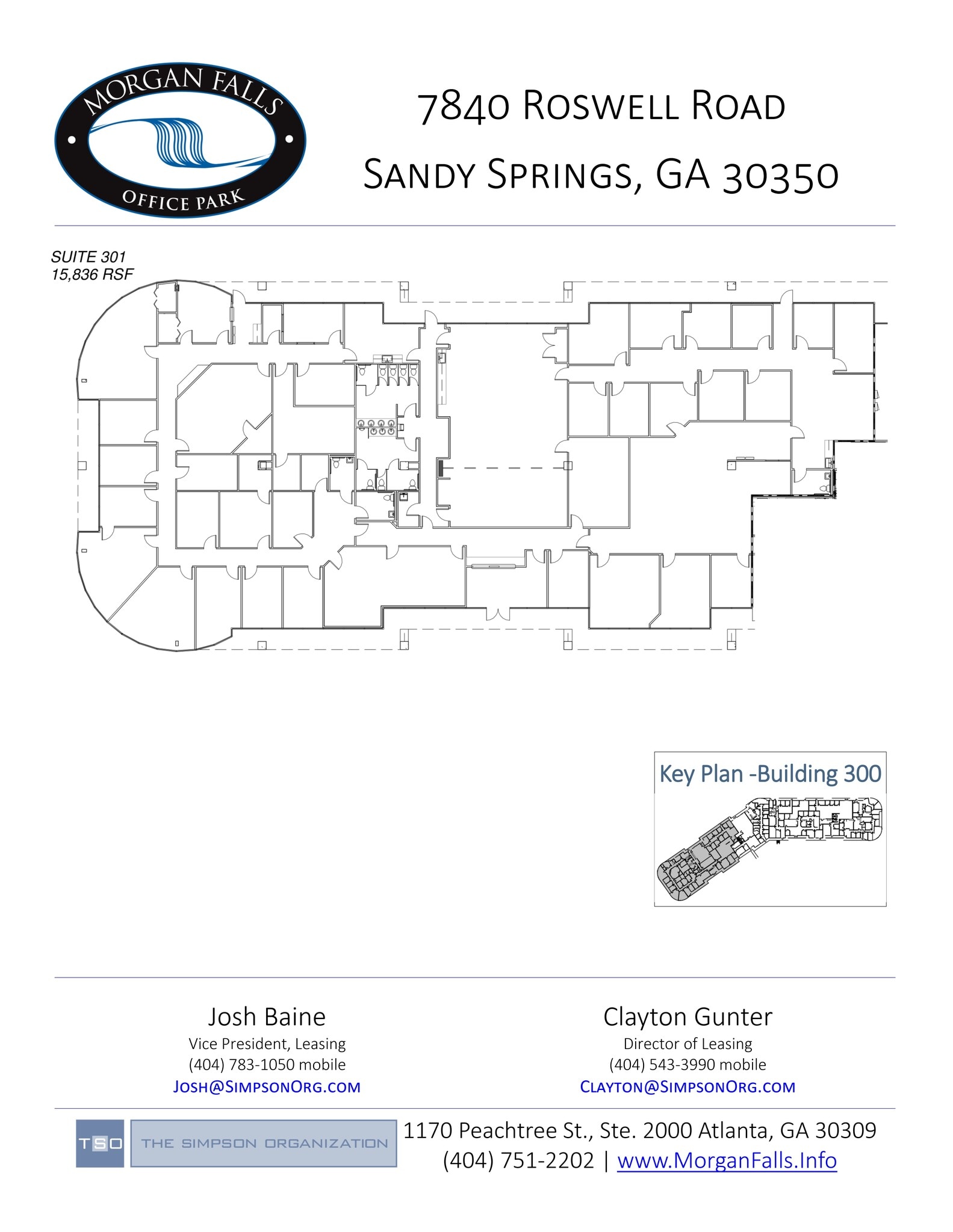 7840 Roswell Rd, Sandy Springs, GA for lease Site Plan- Image 1 of 1