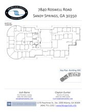7840 Roswell Rd, Sandy Springs, GA for lease Site Plan- Image 1 of 1