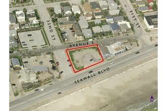 3128 Seawall Blvd, Galveston, TX - AERIAL  map view - Image1