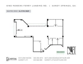 6190 Powers Ferry Landing Rd, Atlanta, GA for lease Floor Plan- Image 1 of 1