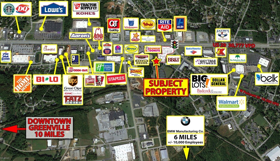 1501 W Poinsett St, Greer, SC for sale - Primary Photo - Image 1 of 1