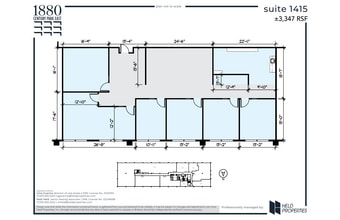1880 Century Park E, Los Angeles, CA for lease Floor Plan- Image 2 of 3
