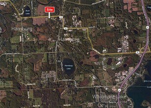 7012 E M-36, Whitmore Lake, MI - AERIAL map view