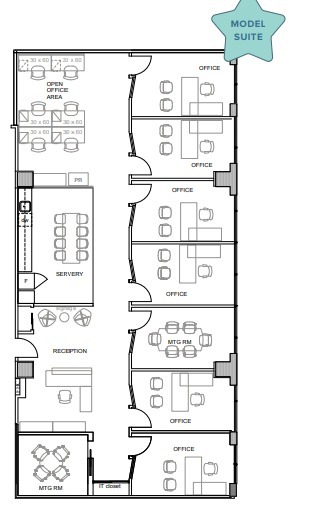 1 Toronto St, Toronto, ON for lease Floor Plan- Image 1 of 1