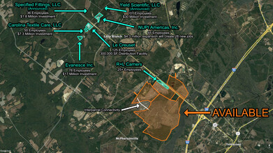 Highway 68, Yemassee, SC - aerial  map view - Image1