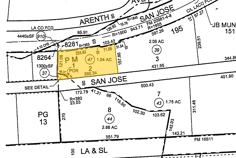 19433 E San Jose Ave, City of Industry, CA for sale - Plat Map - Image 1 of 1