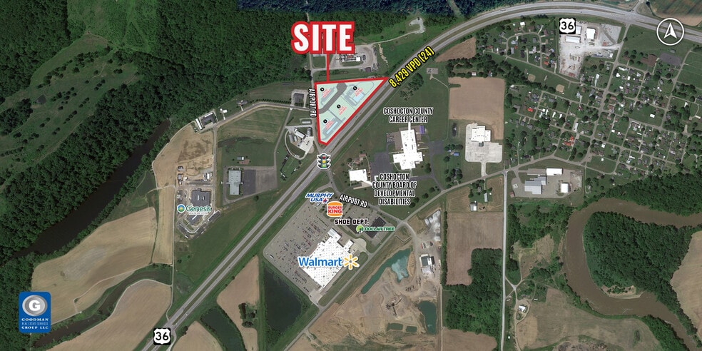 23900 Airport Rd, Coshocton, OH for lease - Building Photo - Image 2 of 8