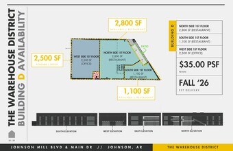 0 Johnson Mill Blvd, Fayetteville, AR for lease Floor Plan- Image 2 of 2