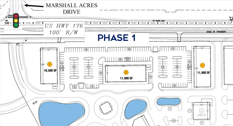 1601 State Rd, Summerville, SC for lease Site Plan- Image 1 of 1