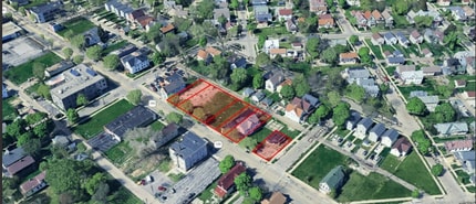 2466-2468 W Fond du Lac Ave, Milwaukee, WI - AERIAL  map view
