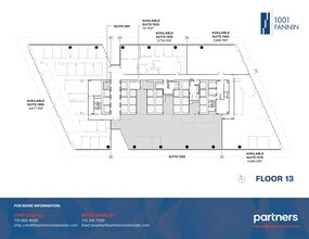 1001 Fannin St, Houston, TX for lease Floor Plan- Image 1 of 1