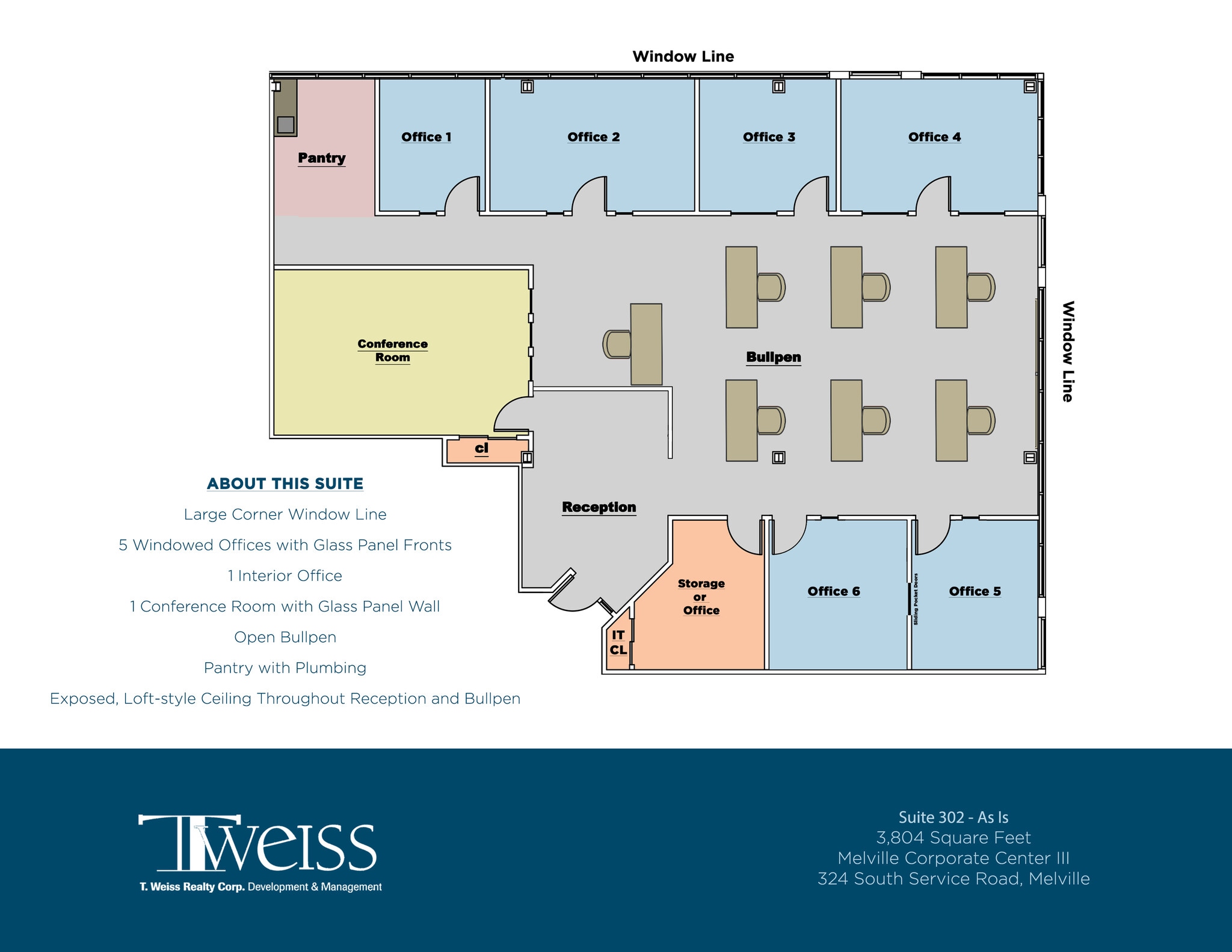 324 S Service Rd, Melville, NY for lease Floor Plan- Image 1 of 7