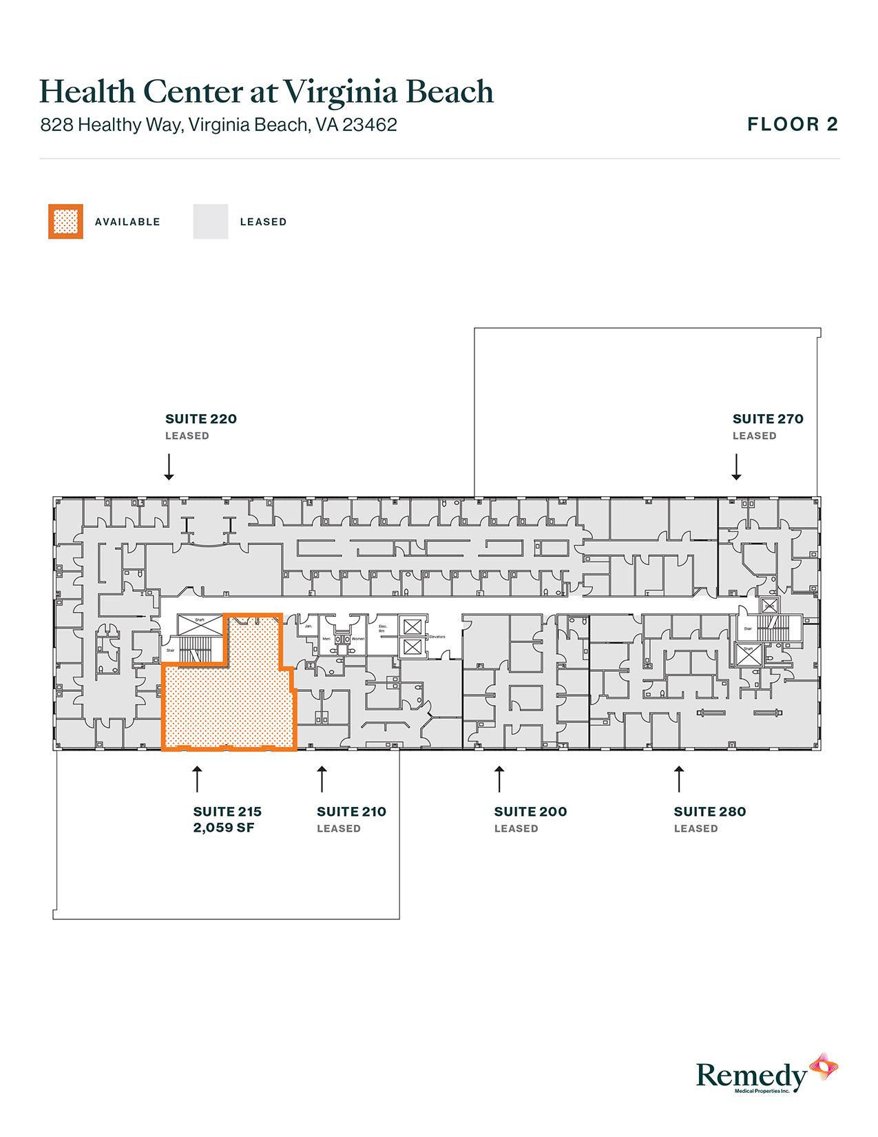 828 Healthy Way, Virginia Beach, VA for lease Floor Plan- Image 1 of 1