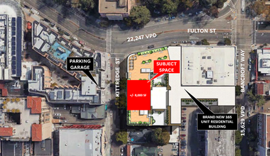 2150 Kittredge St, Berkeley, CA for lease Aerial- Image 2 of 3