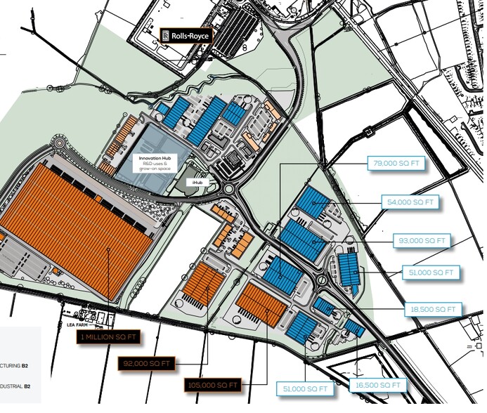 Sinfin Moor Ln, Derby for sale - Site Plan - Image 2 of 2