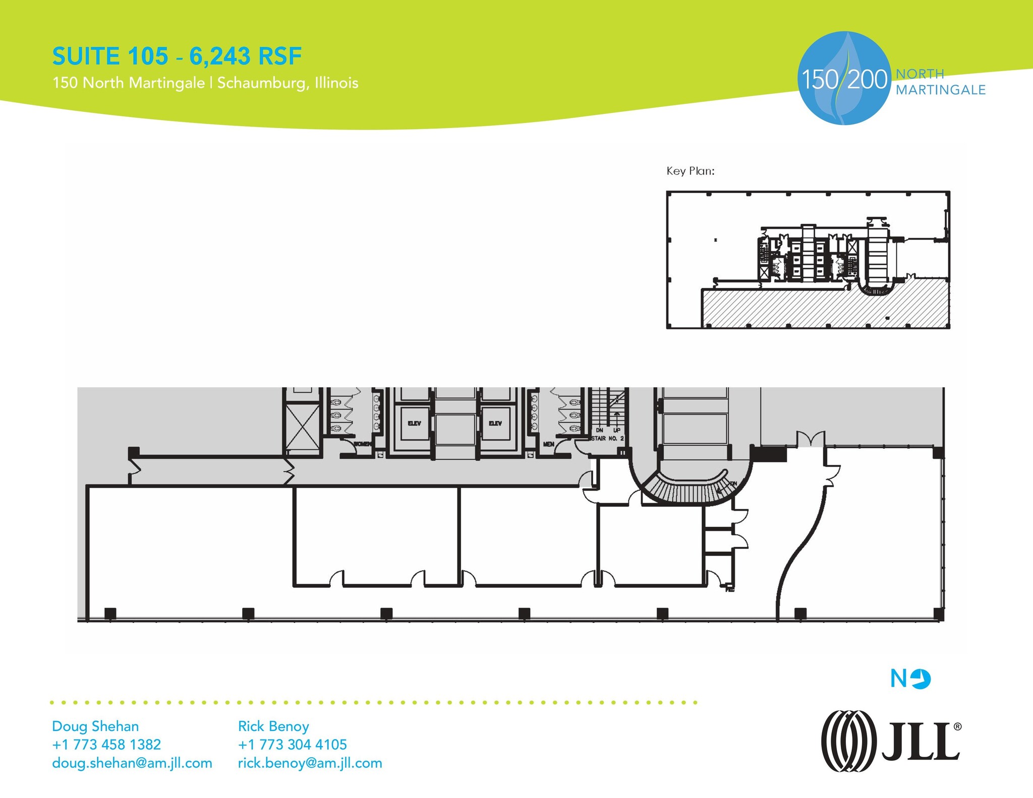 150 N Martingale Rd, Schaumburg, IL for lease Floor Plan- Image 1 of 1