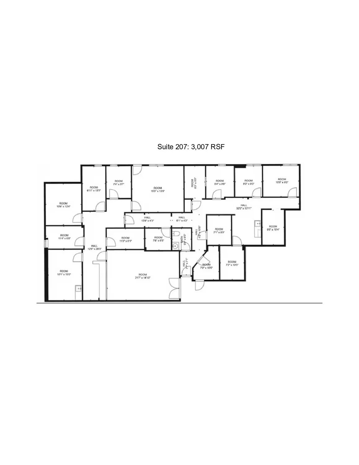 2801 Parklawn Dr, Midwest City, OK for lease Floor Plan- Image 1 of 1