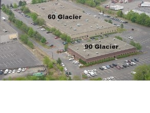 90 Glacier Dr, Westwood, MA - Aerial  map view