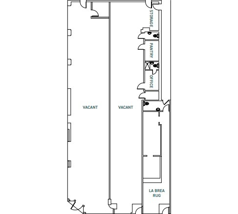 459-463 S La Brea Ave, Los Angeles, CA for lease Floor Plan- Image 1 of 1