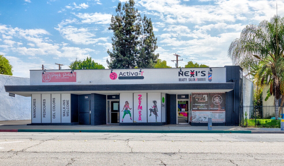 720-724 N Garey Ave, Pomona, CA for lease - Building Photo - Image 1 of 14