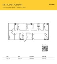 17051 N Dallas Pky, Addison, TX for lease Floor Plan- Image 2 of 2