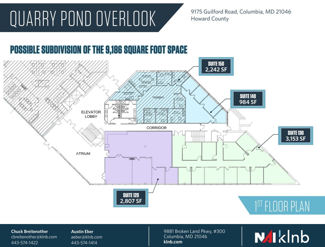 9175 Guilford Rd, Columbia, MD for lease Floor Plan- Image 1 of 1
