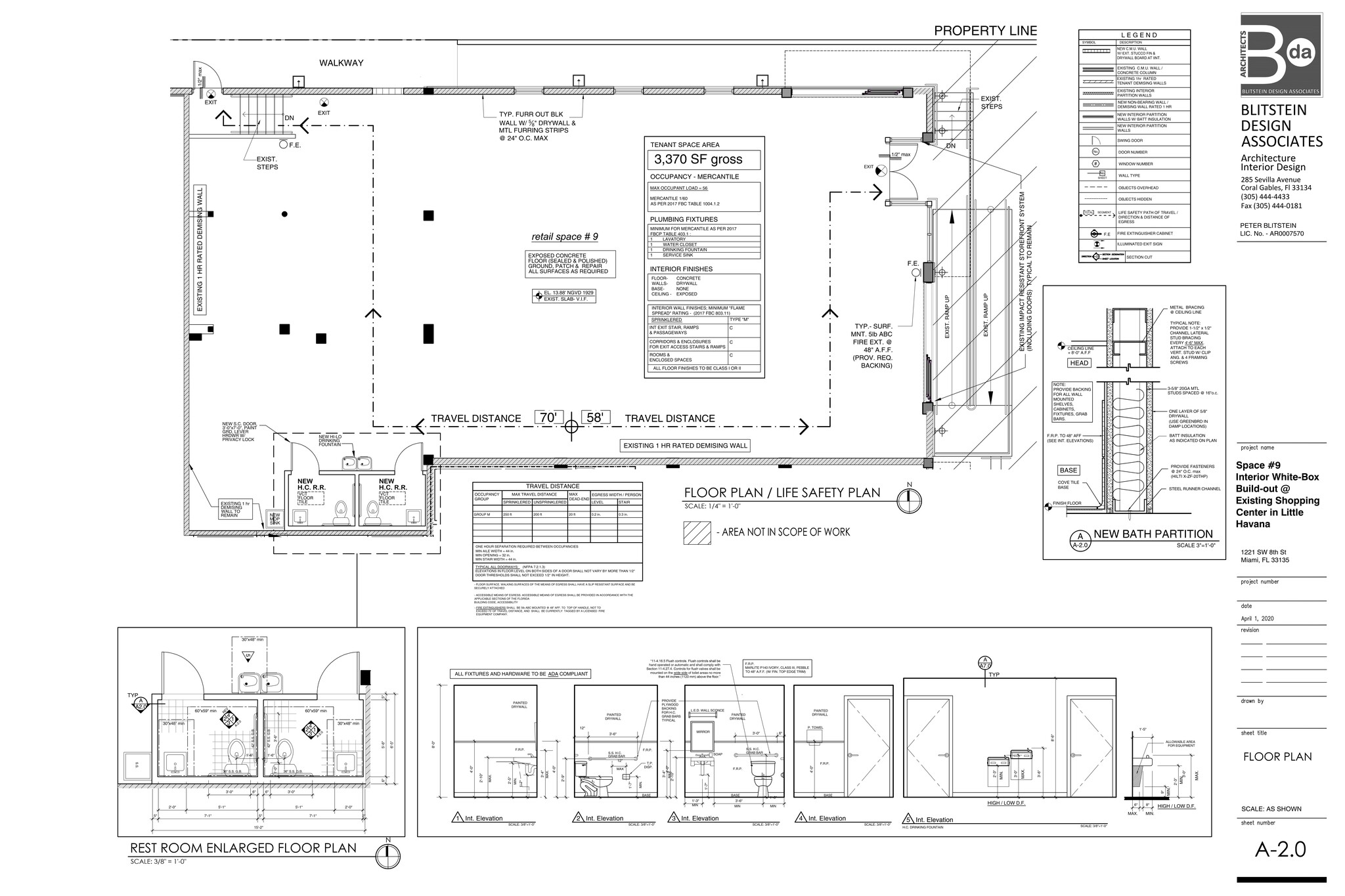 1221 SW 8th St, Miami, FL for lease Site Plan- Image 1 of 1