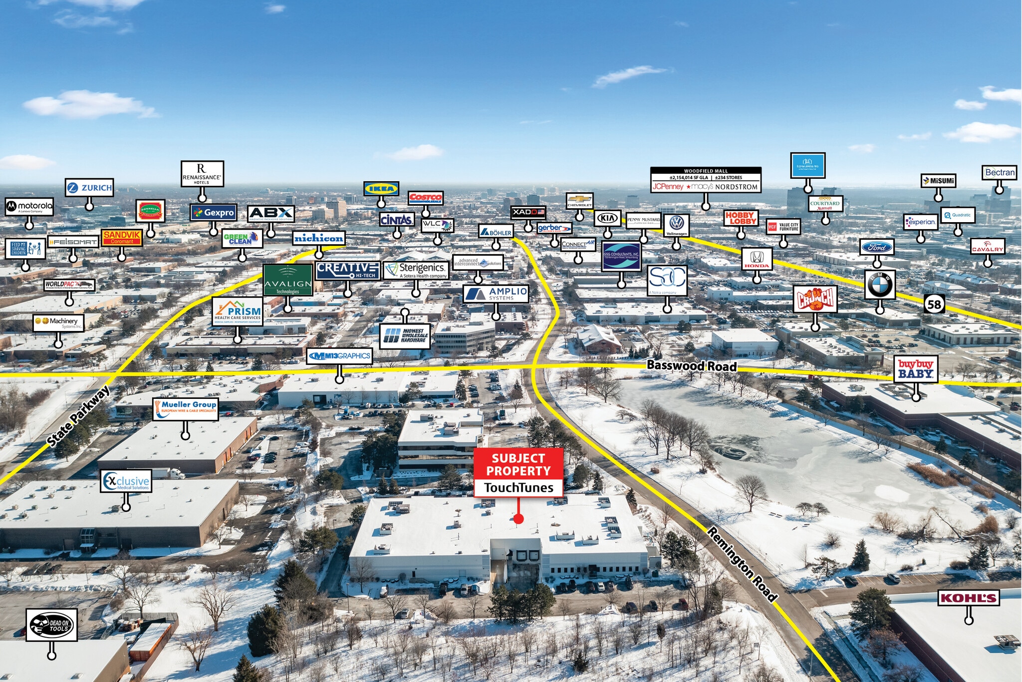 450 Remington Rd, Schaumburg, IL 60173 TouchTunes Net Leased Flex