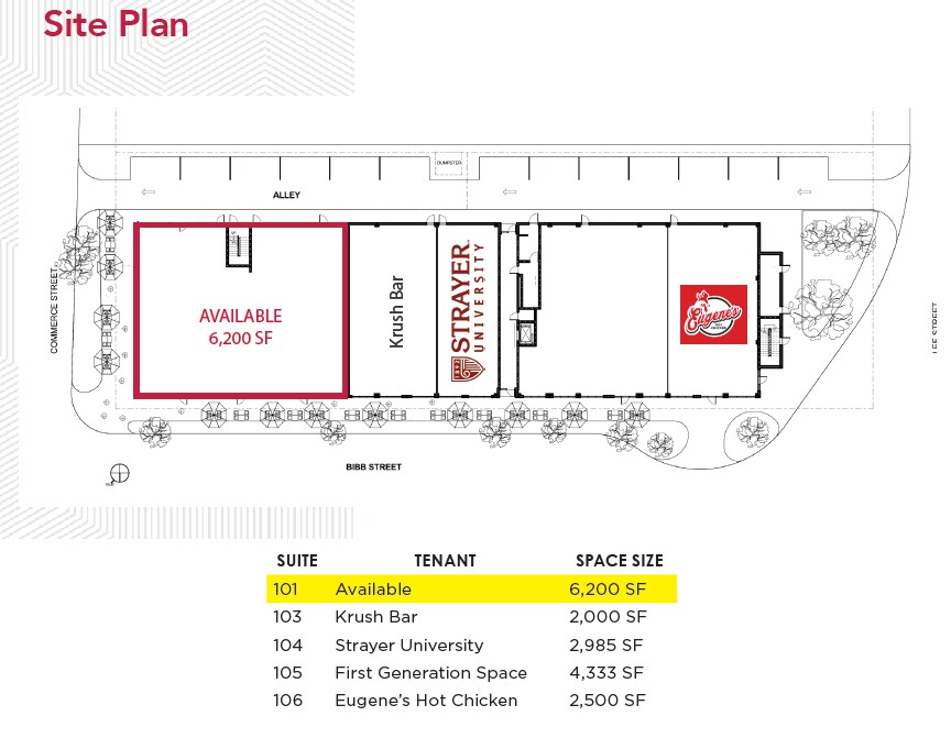 79 Commerce St, Montgomery, AL for lease Floor Plan- Image 1 of 1
