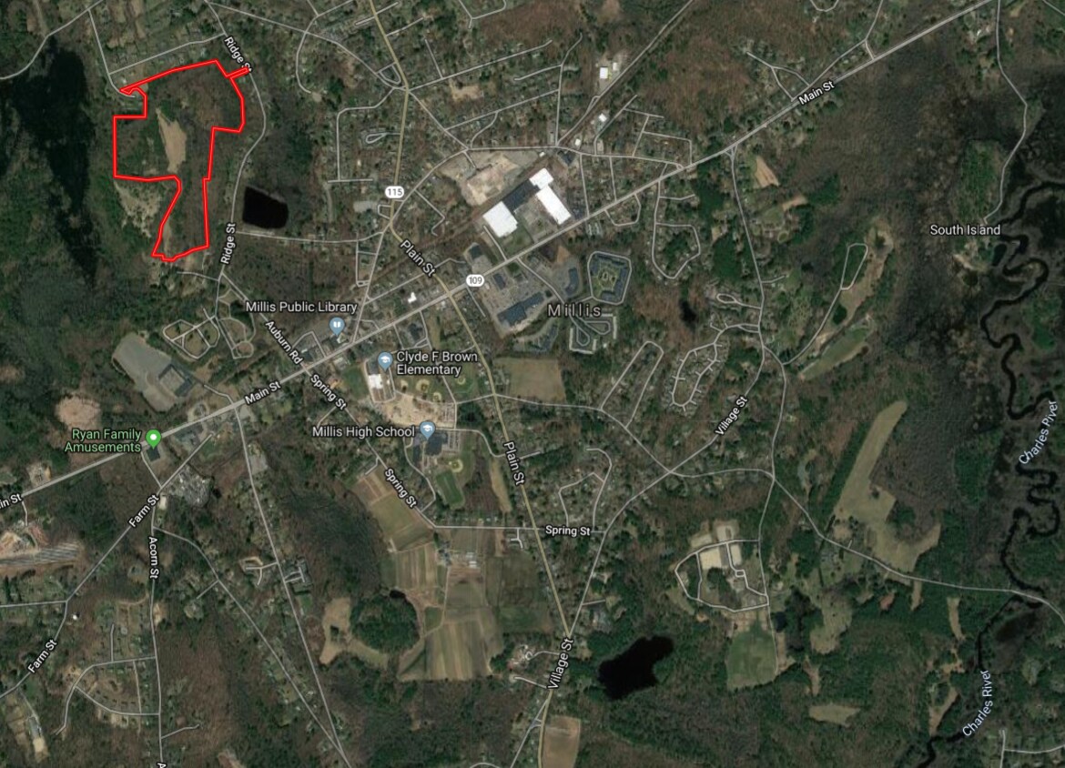 Ridge St, Millis, MA 02054