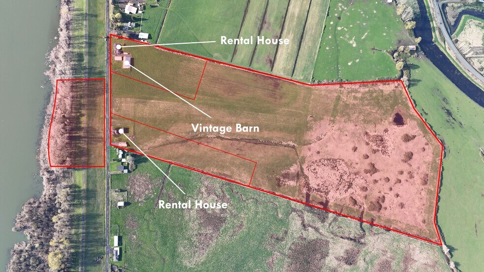 Barlow Point Rd, Longview, WA for sale - Aerial - Image 1 of 45