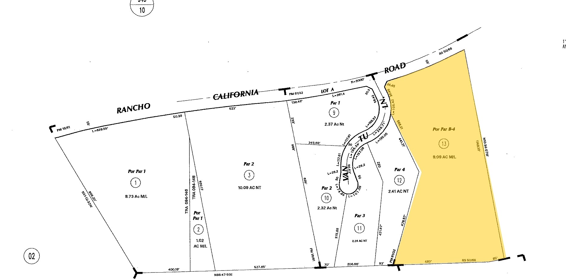 33233 Rancho California Rd, Temecula, CA for sale Plat Map- Image 1 of 1