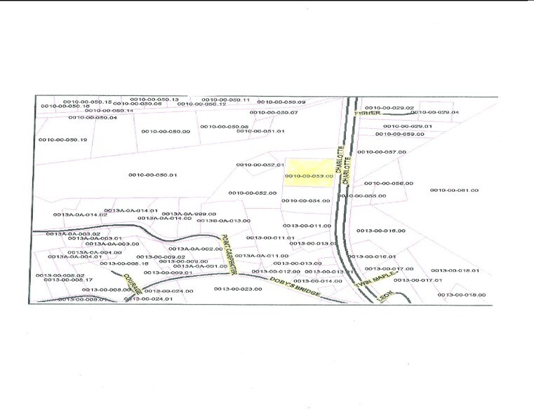 8563 Charlotte Hwy, Indian Land, SC for sale - Plat Map - Image 2 of 5