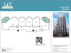 142 E Ontario St, Chicago, IL for lease Floor Plan- Image 2 of 2